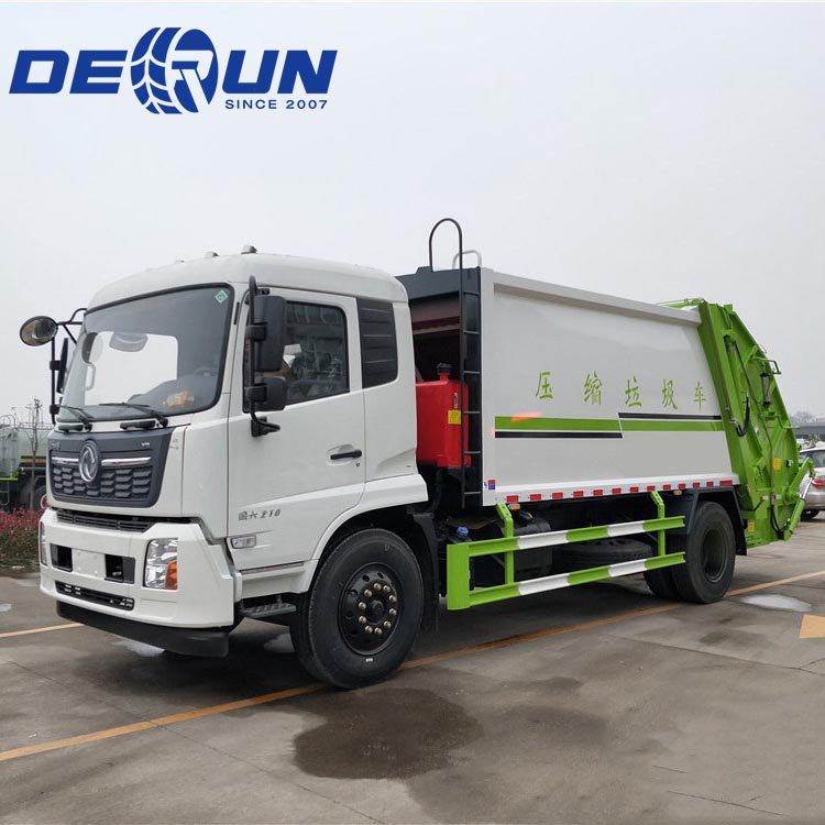 Camión compresor de basura de seis ruedas Dongfeng 4x2