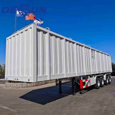 Tipo de cuadro de cuatro eje semi trailer