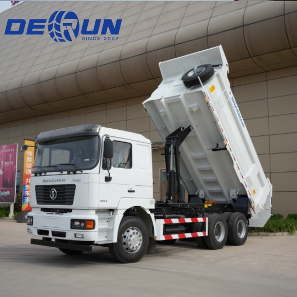 Shacman F2000 290hp 6x4 camión volquete U cubo de tipo para el mercado de Argelia
