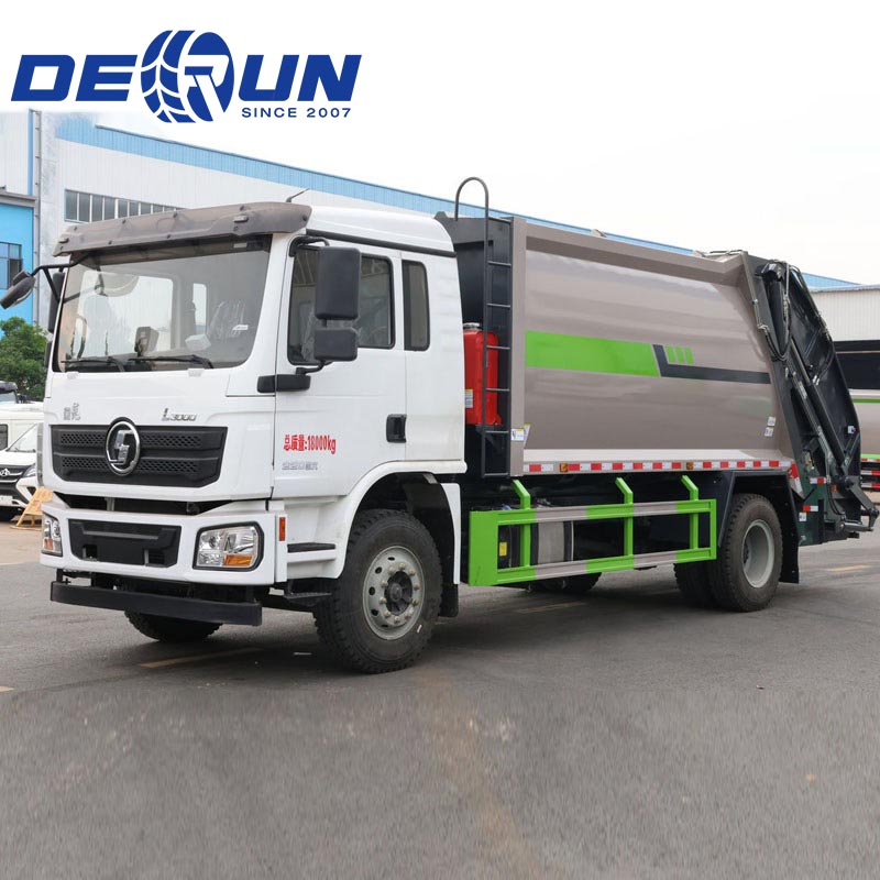 Camioneta ligera con compresor de basura Shacman X9 4x2 L3000
