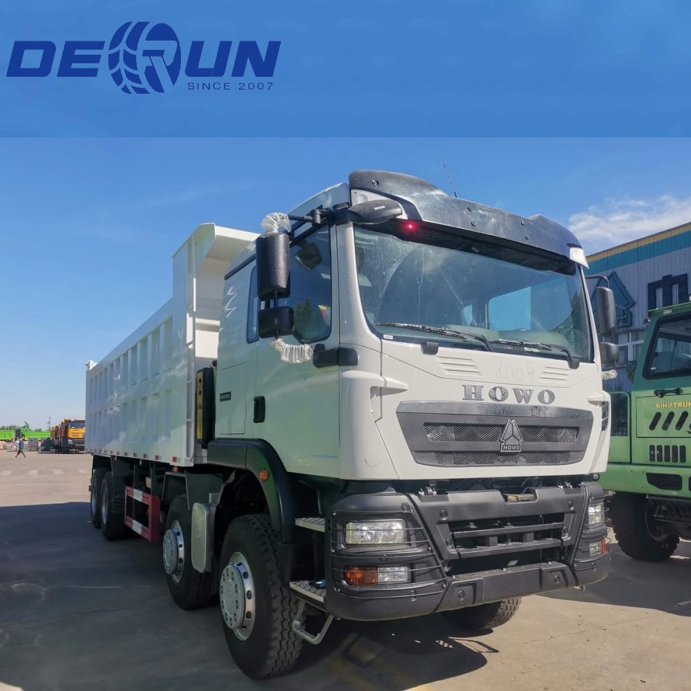 Sinotruk Howo 8x4 12 ruedas TX Camión volcado de servicio pesado
