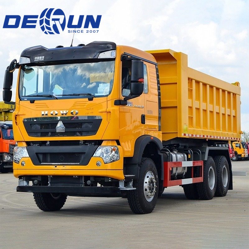 Sinotruk howo tx 6x4 10 ruedas 400 hp volcado camión tipper