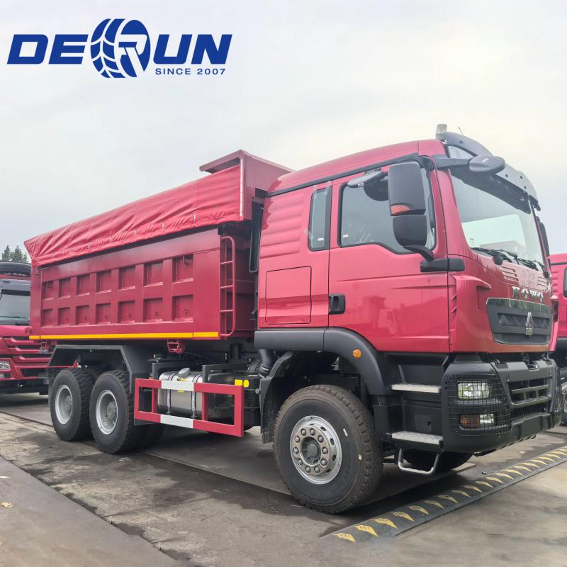 Camión volquete Sinotruk Howo TX 6x4 336HP para Etiopía y Yibuti