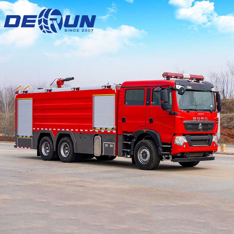 El camión de extinción de incendios Sinotruk Howo 6x4